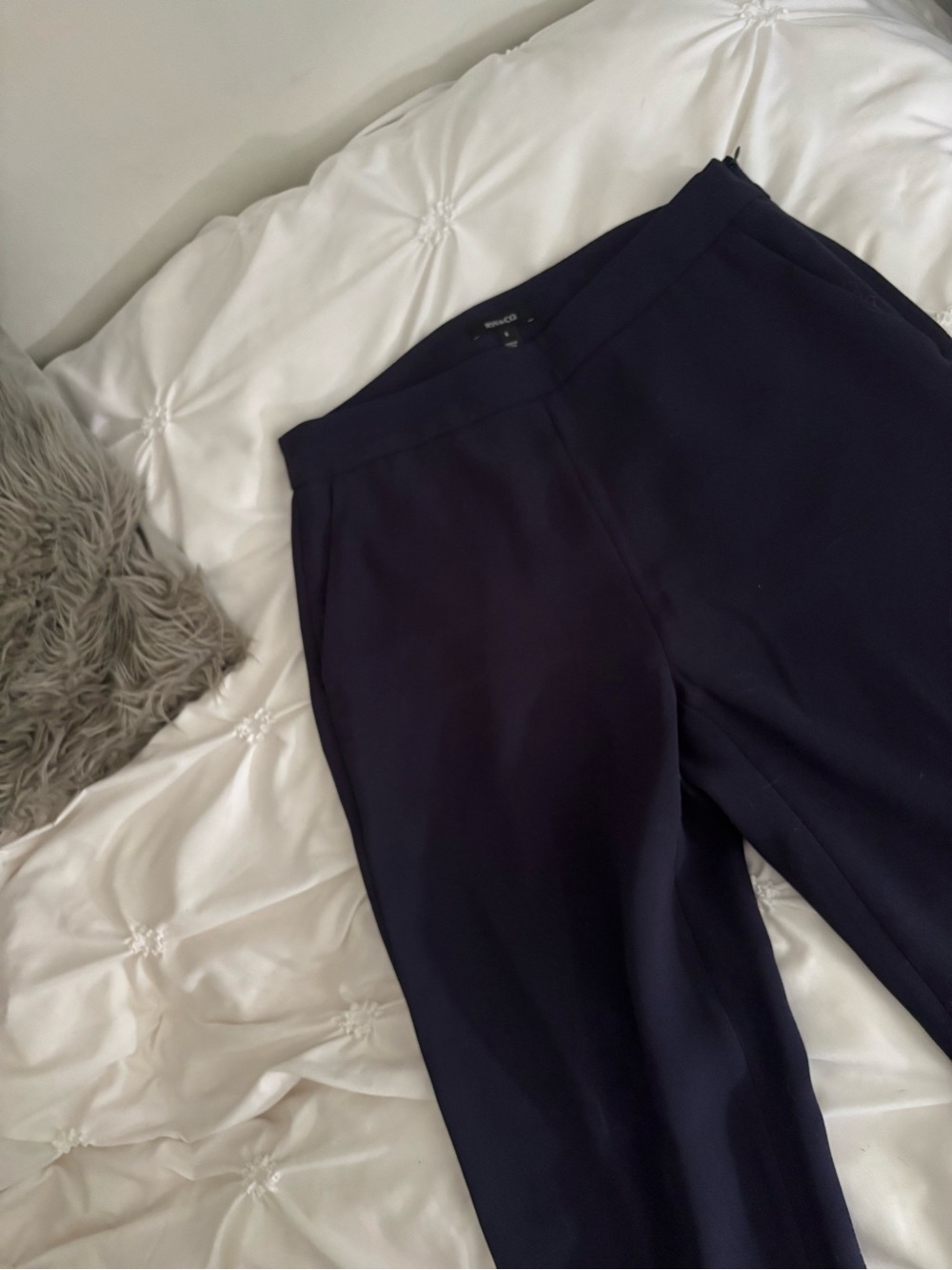 RW&CO. - Women's Black Tailored Ponte Trousers - Picture 2 of 5